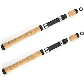Teamwill Aawoodrod 2 2packs Spinning Fishing Rod Building Repair Composite Cork Handle