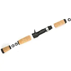 Woodrodno5 Teamwill 1 Set Composite Cork Spinning Fishing Rod Handle Split Grips