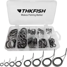 Thkfish 313022288241 Rod Repair Kit Tip Ceramics Tips Stainless Steel Carbon