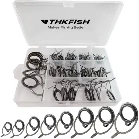Thkfish 519540806671 Fishing Rod Guides Repair Kit Baitcasting/spinning Cer