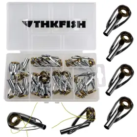 Thkfish 699747432825 Saltwater Rod Tip Repair Kit Heavy Duty Stainless Steel Cerami