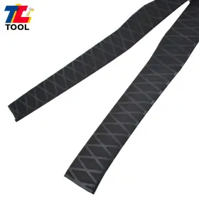 Tool Library Tl201358 39ftft Black Flat Width 80mm Durable Heat Shrinkable Wrap Tubing For Rod Grips