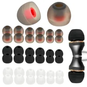Sdfcj3mm5 Tucnoeu 36pcs Replacement Earbud Tips Silicone Covers Ear Bud Rubber