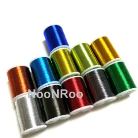 230m Turbo-roofinds 313036795735 Metallicthread 230m/spool 142yds Fishing Rod Guide Wrapping Thread Repair Compon #2