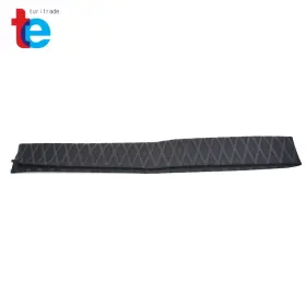 Turitrade Tr2426 39ftft Black Heat Shrink Wrap Tube Diameter 50mm Durable For Rod Grip Skidproof