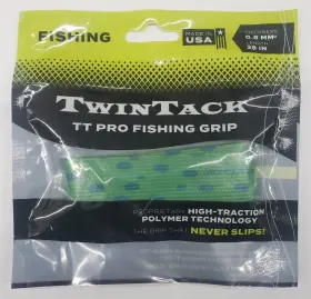 Twintack 608028715731 Pro Fishing Grip Twin Tack Mahi Green High Traction Polymer 38 Inch 8d4