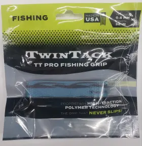 Twintack 608028715755 Pro Fishing Grip Twin Tack Wahoo Blue High Traction Polymer 38 Inch 8c4