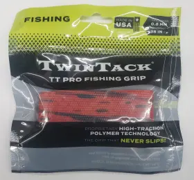 Twintack 608028715793 Pro Fishing Grip Twin Tack Red Craw High Traction Polymer 38 Inch 8d6