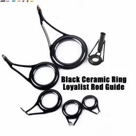 Usa-viralfinds 313049052047 8pcs Fishing Rod Guide Ceramic Rings High Carbon Steel Oval Top 6-30mm Pole Repa #3