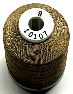 10107 Utica Threads Pure Silk Bronze Type B Machine Twist #2