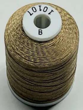 10107 Utica Threads Pure Silk Bronze Type B Machine Twist #3