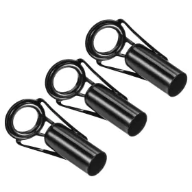 Uxcell 745065811146 3pcs 10mm Tube Dia Fishing Rod Tips Repair Kit Stainless Steel Ring Guide