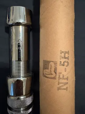 Nf4x Varmac New Vintage / Lakeland Brass Chrome Fishing Rod Reel Seat