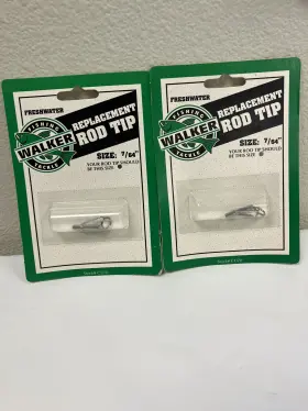 Walker Fishing Tackle Ct/70 2 New -walker Spinning Or Casting Replacement Rod Tip Size 7/64 Inch