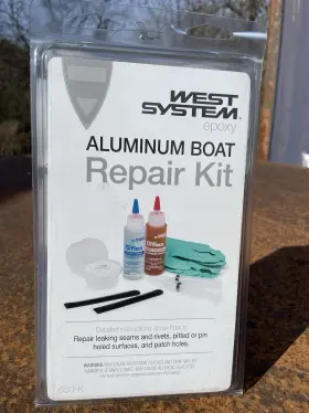650-k West System 811343012168 S201 Canoe Epoxy Repair Kit Aluminum Boat