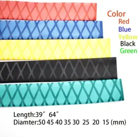 Wflnhb 445007635696 X-tube Heat Shrink Wrap Tubing For Fishing Rod Grips With Non Slip And In #3