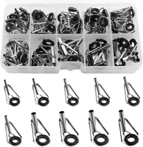 Wgcd 313031363304 Wmycongcong 80 Pcs Rod Tip Repair Kit Fishing Tips Replacement Ceramic R
