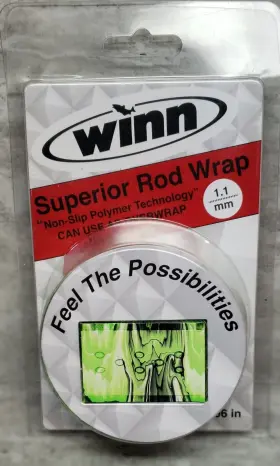 Ow11-lc Winn Grips 96 Inch Superior Fishing Rod Wrap Overwrap Lime Camo