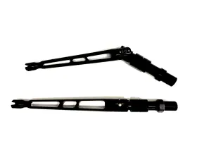 Winthrop Trmtr#2lngblk Tackle Terminator #2 Adjusta-butt T-2 Long Black No Ferrule 2 Pos Butt