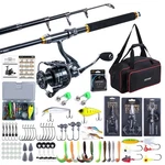 Goture Fishing Rod Kit: Reel, Pole, Lures & Bag - Ready To Hook 'em All!. Fixed Price $123.84.