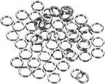 Patikil Fishing Split Rings, Double Flat Lure 0.6MM X 4.5MM, Silver Tone. Fixed Price $12.57.