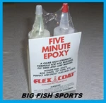 Flex Coat 5 Minute Epoxy #Q4 Rod Building And Repair Free Usa Shipping!. Fixed Price $28.99.