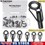 Thkfish 30PCS Fishing Rod Tip Repair Kit Stainless Guide Replacement. Fixed Price $13.99.