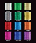 2 Spools Pacbay Metallic Rod Building Thread- 350 650 Yards-pick Size/color. Fixed Price $17.95.
