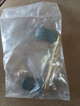 Cabelas Depthmaster Gold Fishing Reel Replacement Brass Double Paddle Handle Nos. Fixed Price $14.90.