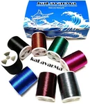 (8PCS*240YD) Kalavarma Rod Wrapping Thread For Fishing Small, Mixed. Fixed Price $31.96.
