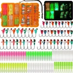 Dovesun Fishing Kit Ice Jigs Lures Walleye .... Fixed Price $29.02.