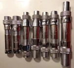 New Vintage Varmac / Lakeland Brass Chrome Fishing Rod Reel Seat (choose Size). Fixed Price $40.00.