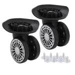 Chiffonade 1 Pair Suitcase Luggage Wheel A60 Universal Swivel Casters Black. Fixed Price $21.99.