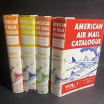American Air Mail Catalogue - 4 Volume Hardcover Set / Fhb. Fixed Price $150.26.