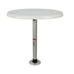 Springfield Thread-lock Electrified Oval Table Package W/led Lights & Usb Ports. Fixed Price $391.99.