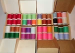 New Gudebrod Nylon / Ncp Metallic Trimar Building Thread Spool Choose Sz. Fixed Price $5.00.