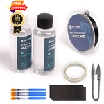 Ojydoiiiy Fishing Rod Repair Kit With Epoxy Glue, Wrapping Small, Fast-cure. Fixed Price $18.98.