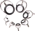 8PCS 6# - 30# Stainless Steel Eye Rings Fishing Rod Guides Tips Line Repair Kit. Fixed Price $11.99.