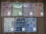 100PC Oem Rod Building Wrapping Colored Aluminum Wind Checks Kit Sizes. Fixed Price $60.00.