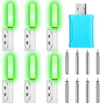 Glooglitter 6 Pcs Fishing Glow Sticks Led Pole Light Green. Fixed Price $30.72.