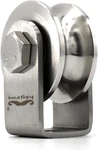 Heyous Stainless Steel U-type Groove Sliding Wheel Roller Track Rail Fixed Pulle. Fixed Price $21.25.