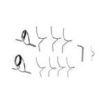 Fly Rod Guide Set Fishing Tip Repair Kit 9FT 4-6WTHARD Snake Hook D.... Fixed Price $19.51.