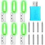 6 Pcs Fishing Glow Sticks Led Pole Light Night Alert .... Fixed Price $31.23.