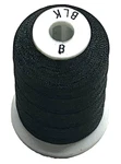 Gudebrod Sylk Black Type Polyamide Machine Twist 390-YARD Spool Blk. Fixed Price $11.94.