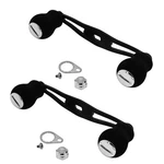 2* Black Eva Power Fishing Reel Handle Grip For Abu Garcia Daiwa Baitcasting Us. Fixed Price $18.99.