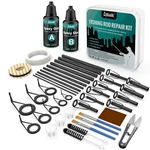 Ailiaili Fishing Rod Repair Kit 3-IN-1 Pole Complete Black Grey. Fixed Price $28.42.