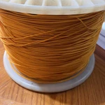 Vintage Gudebrod Braided Ice Fishing Crabline Squidding Gold Nos Lg Bulk Spool. Fixed Price $100.00.
