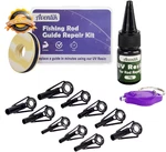 Fishing Rod Tip Repair Kit Eyelet Replacements With Tools Set. Fixed Price $13.19.