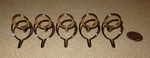 New Lot Of Batson Forecast Ltcudng Gold Zirconium Fishing Rod Guides (size 25). Fixed Price $10.00.