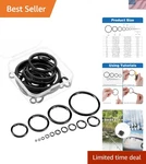 28 Pcs Fishing Rod Eyelet Repair Kit, 14 Sizes Ceramic Guide Ring Replacement. Fixed Price $16.98.